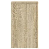 Plant Stands 2 pcs Sonoma Oak 30x30x50 cm Engineered Wood - Top-Down View