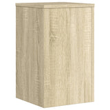 Plant Stands 2 pcs Sonoma Oak 30x30x50 cm Engineered Wood - 45-Degree Angle