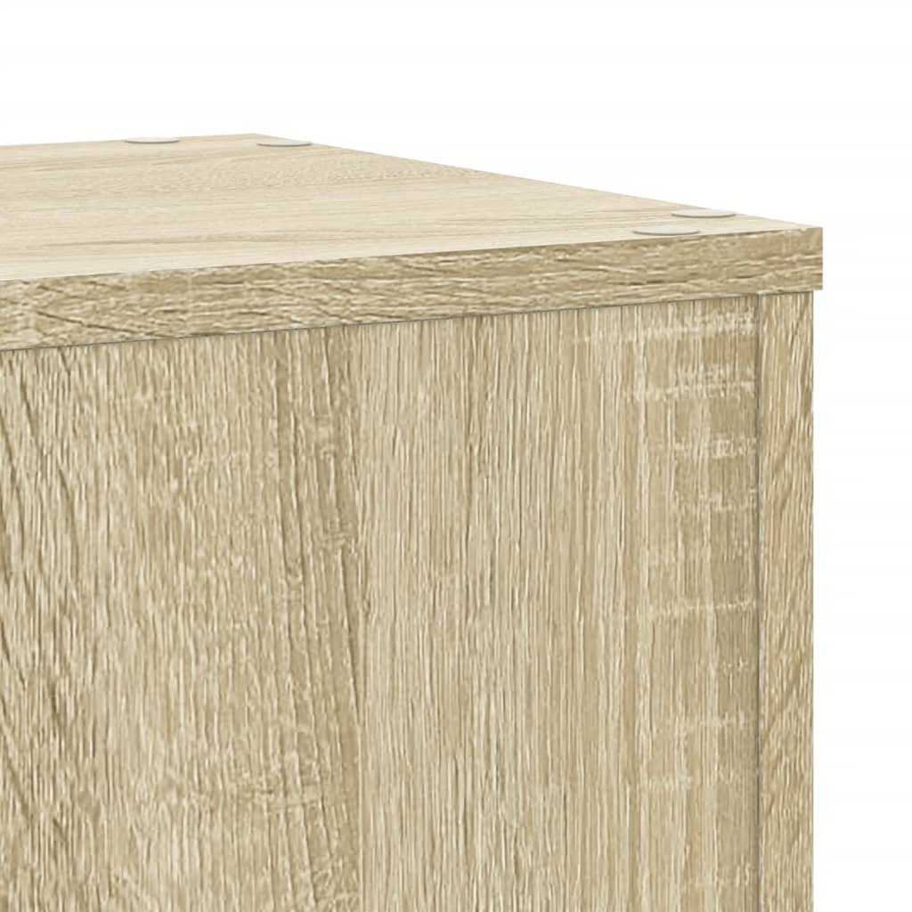 Plant Stands 2 pcs Sonoma Oak 30x30x50 cm Engineered Wood
