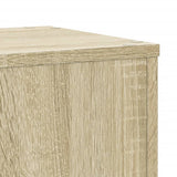 Plant Stands 2 pcs Sonoma Oak 30x30x50 cm Engineered Wood - Close-Up Angle