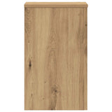 Plant Stands 2 pcs Artisan Oak 30x30x50 cm Engineered Wood