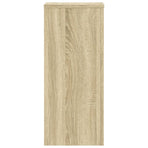 Plant Stands 2 pcs Sonoma Oak 30x30x70 cm Engineered Wood