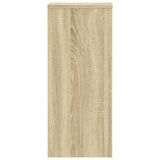 Plant Stands 2 pcs Sonoma Oak 30x30x70 cm Engineered Wood - Top-Down View