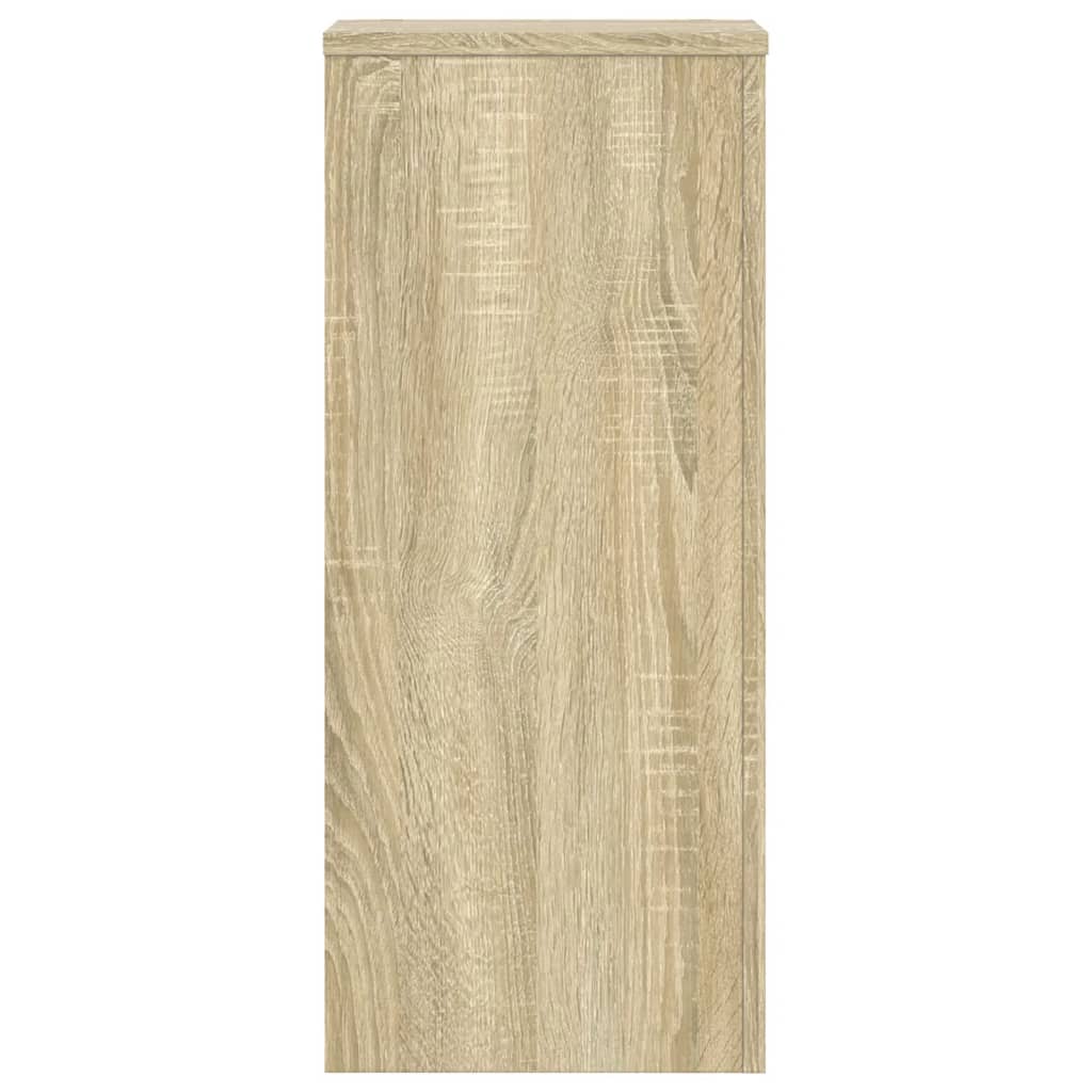 Plant Stands 2 pcs Sonoma Oak 30x30x70 cm Engineered Wood