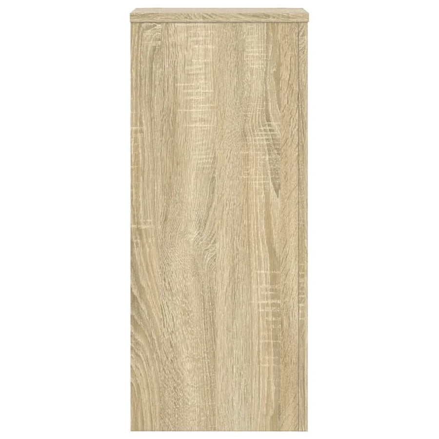 Plant Stands 2 pcs Sonoma Oak 30x30x70 cm Engineered Wood