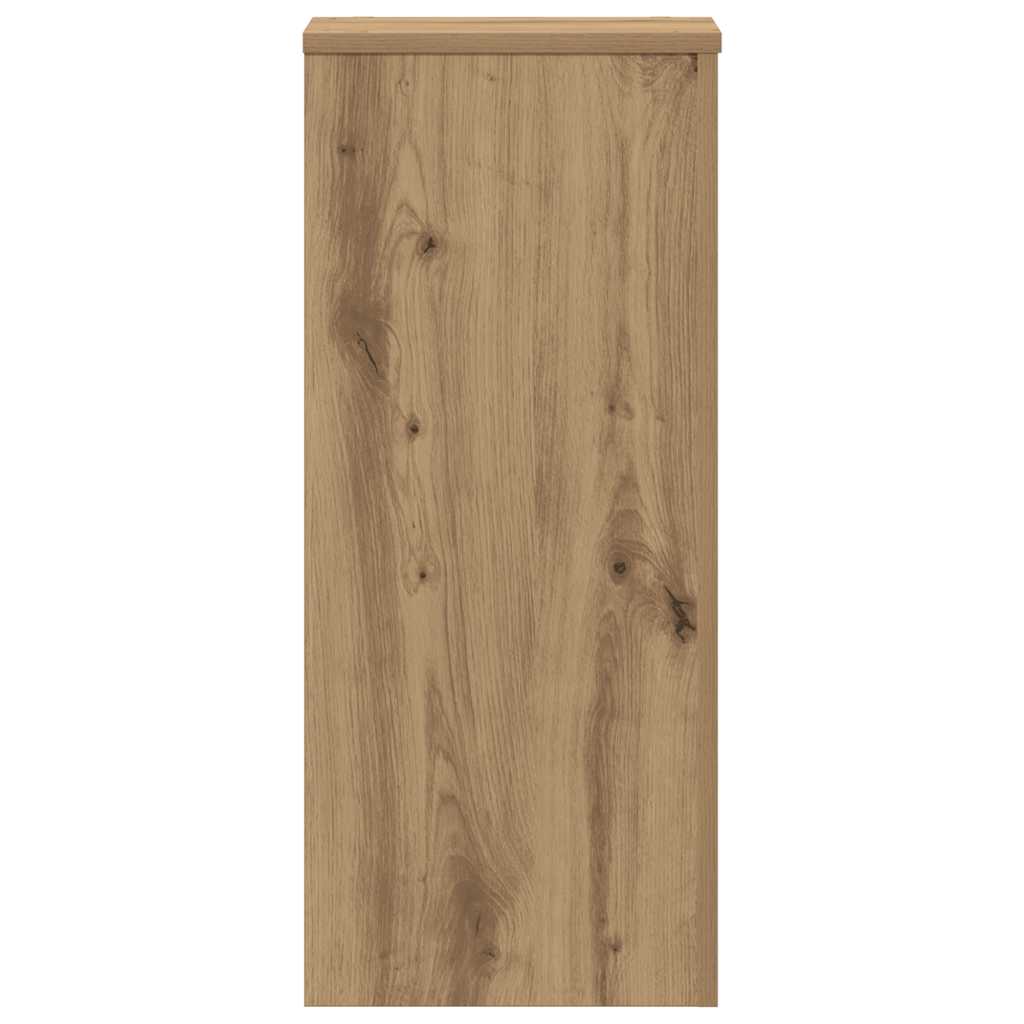 Plant Stands 2 pcs Artisan Oak 30x30x70 cm Engineered Wood