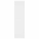 Plant Stands 2 pcs White 17x17x60 cm Engineered Wood
