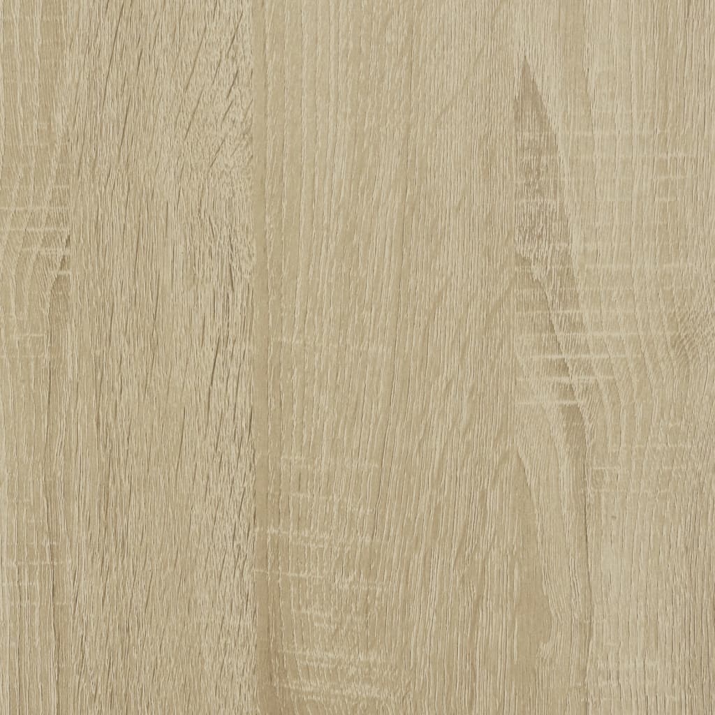 Plant Stands 2 pcs Sonoma Oak 17x17x60 cm Engineered Wood