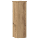 Plant Stands 2 pcs Artisan Oak 17x17x60 cm Engineered Wood - Side View