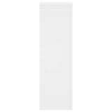Plant Stands 2 pcs White 25x25x80 cm Engineered Wood