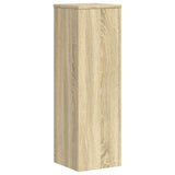 Plant Stands 2 pcs Sonoma Oak 25x25x80 cm Engineered Wood - 45-Degree Angle