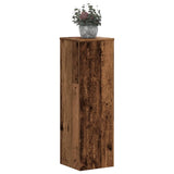 Plant Stand 2pcs Old Wood 25x25x80 cm Engineered Wood