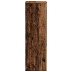 Plant Stands 2 pcs Old Wood 25x25x80 cm Engineered Wood