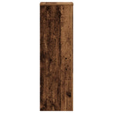 Plant Stand 2pcs Old Wood 25x25x80 cm Engineered Wood - Top-Down View