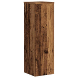 Plant Stand 2pcs Old Wood 25x25x80 cm Engineered Wood - 45-Degree Angle