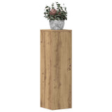 Plant Stands 2 pcs Artisan Oak 25x25x80 cm Engineered Wood - Low Angle
