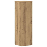 Plant Stands 2 pcs Artisan Oak 25x25x80 cm Engineered Wood - Side View