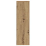 Plant Stands 2 pcs Artisan Oak 25x25x80 cm Engineered Wood