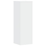 Plant Stand White 33x33x100 cm Engineered Wood - Front View
