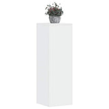Plant Stand White 33x33x100 cm Engineered Wood