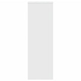 Plant Stand White 33x33x100 cm Engineered Wood