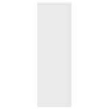 Plant Stand White 33x33x100 cm Engineered Wood