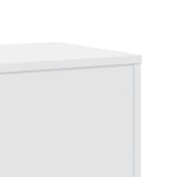 Plant Stand White 33x33x100 cm Engineered Wood