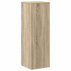 Plant Stand Sonoma Oak 33x33x100 cm Engineered Wood