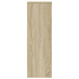 Plant Stand Sonoma Oak 33x33x100 cm Engineered Wood