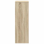Plant Stand Sonoma Oak 33x33x100 cm Engineered Wood