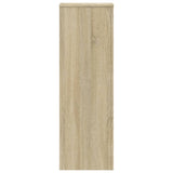 Plant Stand Sonoma Oak 33x33x100 cm Engineered Wood