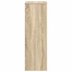 Plant Stand Sonoma Oak 33x33x100 cm Engineered Wood