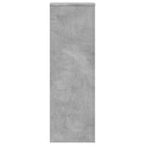 Plant Stand Concrete Grey 33x33x100 cm Engineered Wood