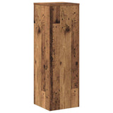 Plant Stand Old Wood 33x33x100 cm Engineered Wood