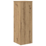 Plant Stand Artisan Oak 33x33x100 cm Engineered Wood - Front View