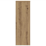 Plant Stand Artisan Oak 33x33x100 cm Engineered Wood
