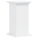 Plant Stand White 33x33x60 cm Engineered Wood - Front View
