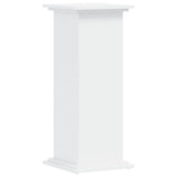 Plant Stand White 33x33x80 cm Engineered Wood