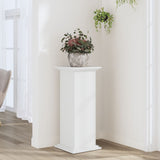 Plant Stand White 33x33x80 cm Engineered Wood