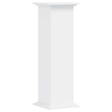 Plant Stand White 33x33x100 cm Engineered Wood