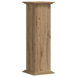 Plant Stand Artisan Oak 33x33x100 cm Engineered Wood