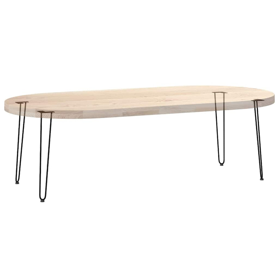 Hairpin legs for Console Table 4 pcs Black 72 cm Solid Steel