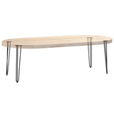 hairpin legs for console tables for Console Table 4 pcs Black 72 cm Solid Steel