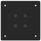 Console Table Legs 4 pcs Black 72-74 cm Steel