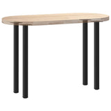 Console Table Legs 4 pcs Black 72-74 cm Steel - Low Angle
