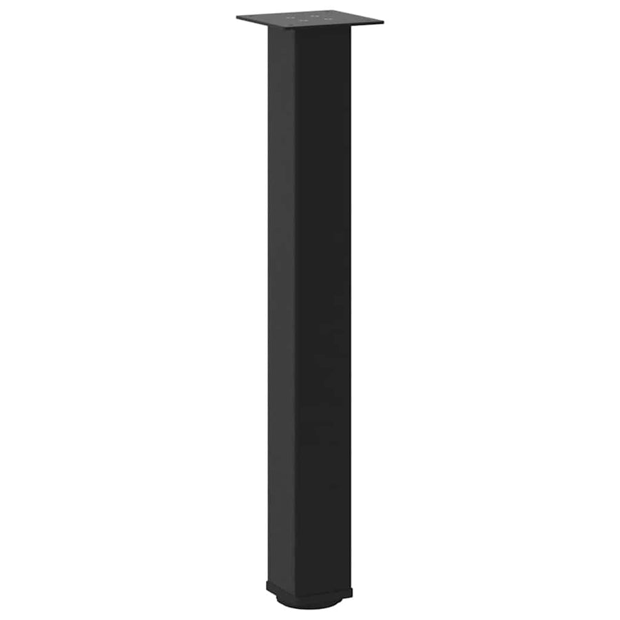 Console Table Legs 4 pcs Black 72-74 cm Steel