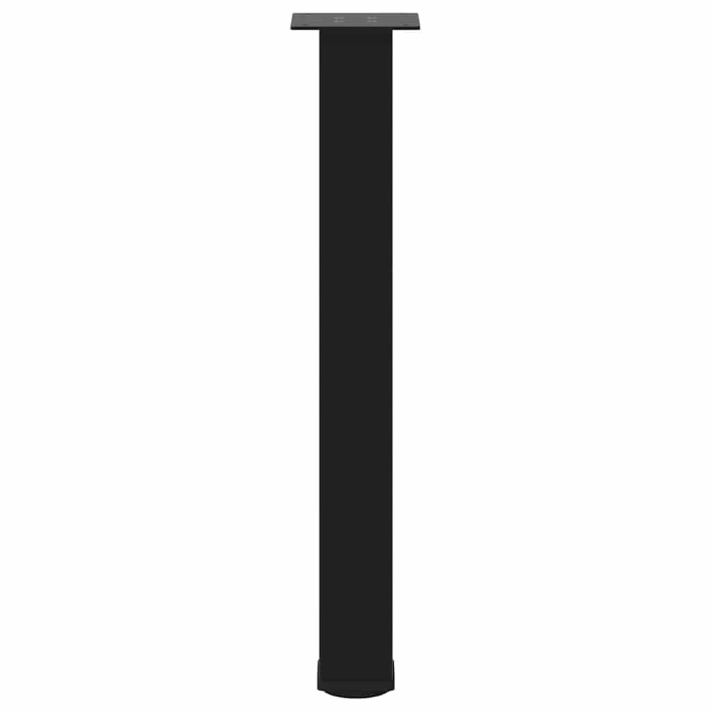Console Table Legs 4 pcs Black 72-74 cm Steel