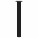 Console Table Legs 4 pcs Black 72-74 cm Steel