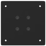 Console Table Legs 4 pcs Black 72-74 cm Steel