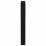 Dining Table Legs V-Shape 2 pcs Black 60x(72-73.3) cm Steel - Rear View
